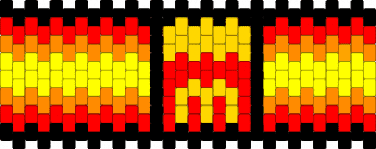 MCDONALDSFRYIC - red,yellow