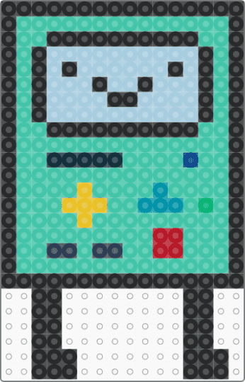 BMO w/ no armssss - teal,light blue