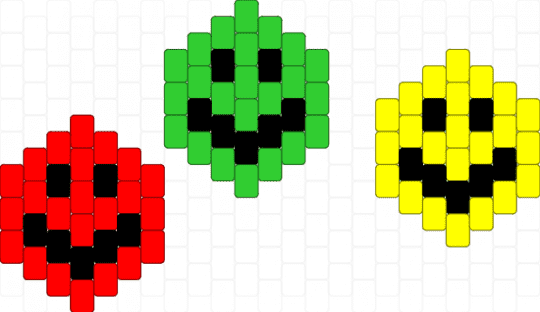 happi :p - green,yellow,red