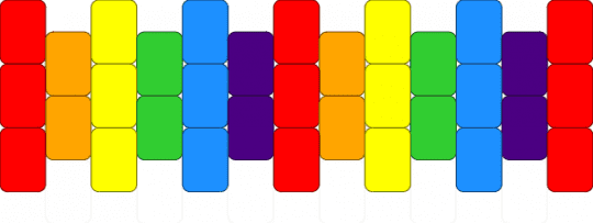 bottom of the gir bag!!! - light blue, red, yellow
