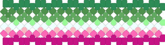 abrosexual flag 4 all a mah watermelon bros out there :3 - pink,green