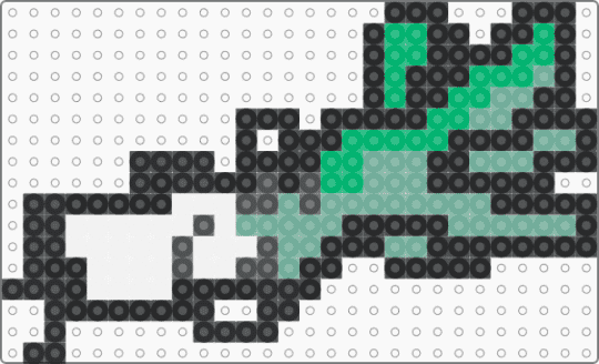 failed tpot debuter charms 12/22||| Leek - black,teal,green,osc,objectshows,tpot