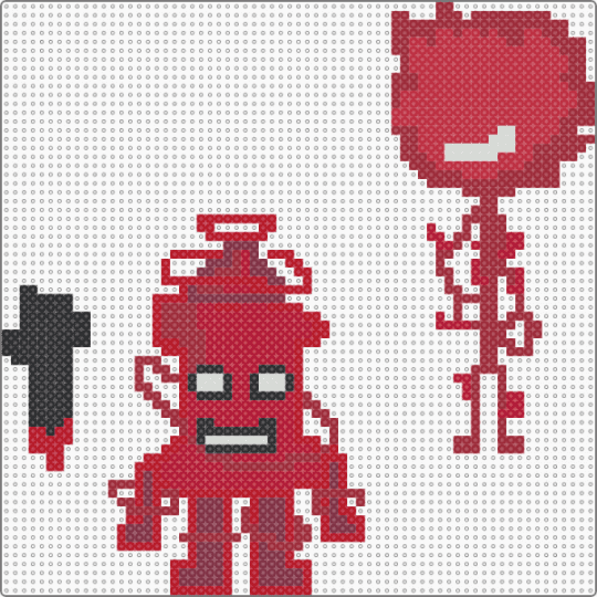 scarlet fear garden (lazy) - red,idfb,feargardenidfb,osc,objectshows