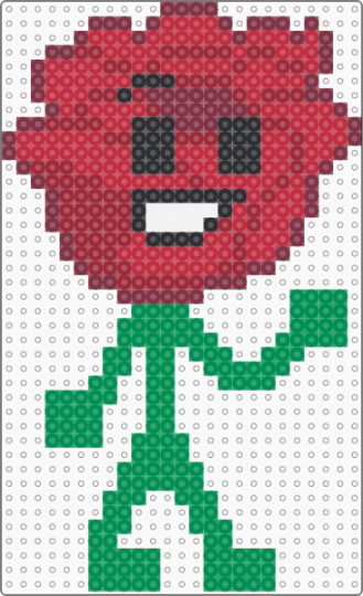 Rose - Battle For Dream Island Elsewhere - green,red