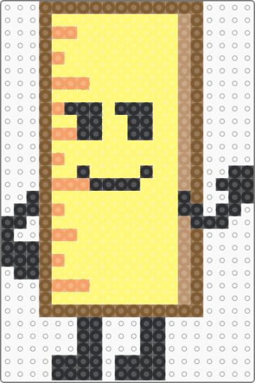 Ruler - Battle For Dream Island Elsewhere - yellow