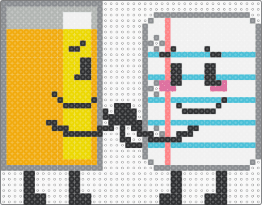PayJay - Paper and OJ - Inanimate Insanity - gray,yellow,orange,inanimate insanity,osc,object show,ii