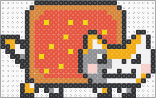 Caramel Calico - orange,red,caramel,nyan,nyan cat,big,large,detailed,cute,kitty