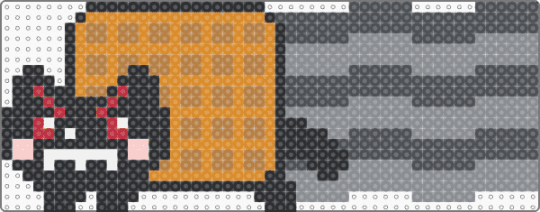 Tac Nayn - orange,gray,tac nayn,nyan cat,cat,nyan,nayn,big,large,evil