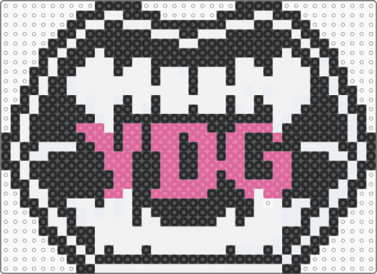 YDG lips - white