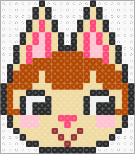 Animal Crossing Felicity - red,beige,animal crossing,cat,felicity,character,video game