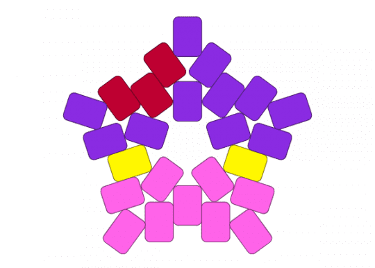 Jax Star - pink, purple
