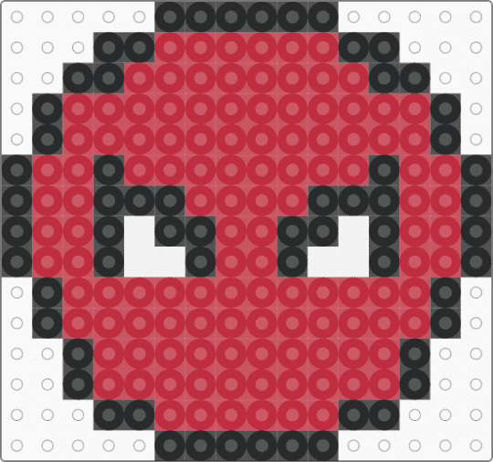 deadpool coaster - red