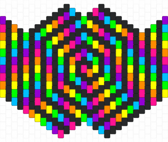 rainbow mask - black,light blue,orange,yellow,colorful,rainbow,mask,trippy