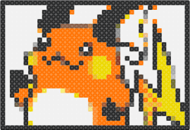 Raichu - raichu,pokemon,pikachu,electrifying,orange