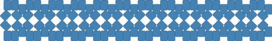 Nyan cat background rotating - blue