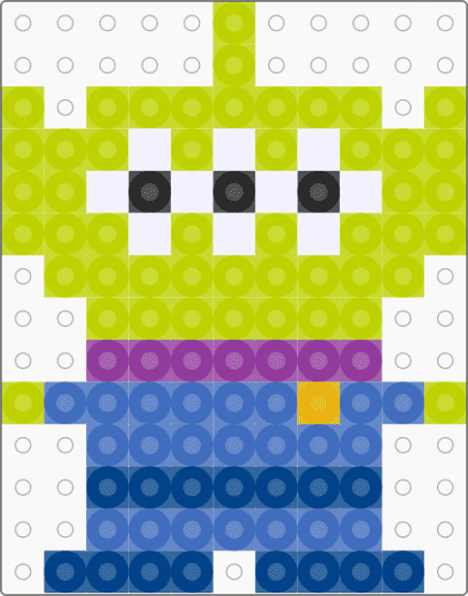toy story alien! - alien, blue, disney, green, pixar, toy story
