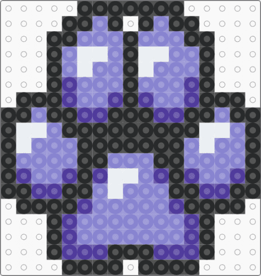 Paw Ornament (outline) by Jahgoda - blue,purple,paw,pawprint,ornament