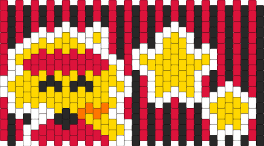 elliot cuff!! (forsaken) - yellow,red