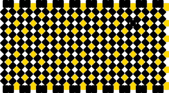yellow poison dart frog x-base (1/3) - yellow,black