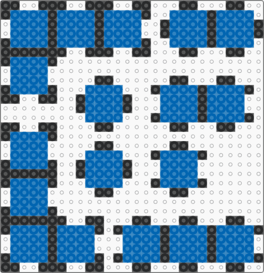 J-Tetrimino (3D) - black, blue, tetris
