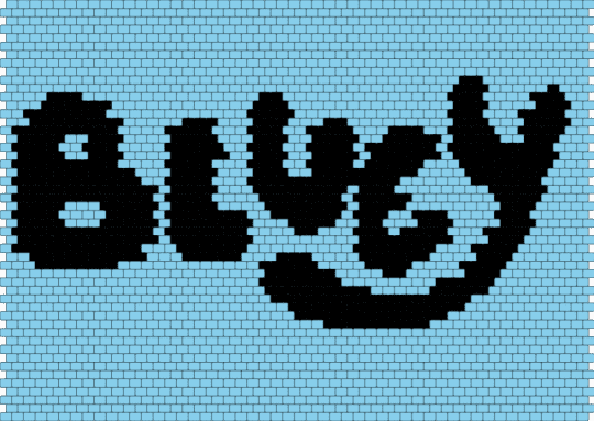 Bluey nwm - light blue,black