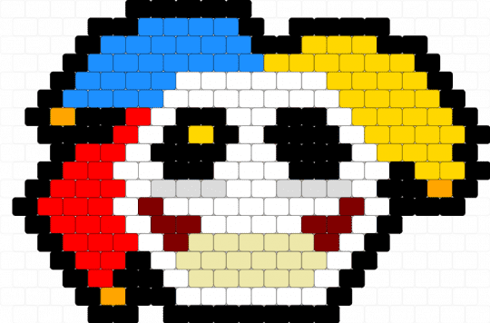 the prototype (charm) - yellow,light blue,red