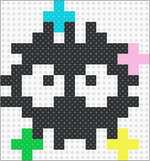 upgraded soot sprite - black,pink,yellow,colorful