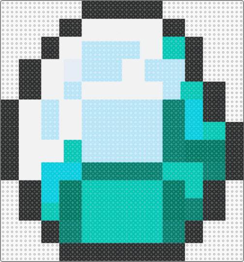 diamond - teal,light blue