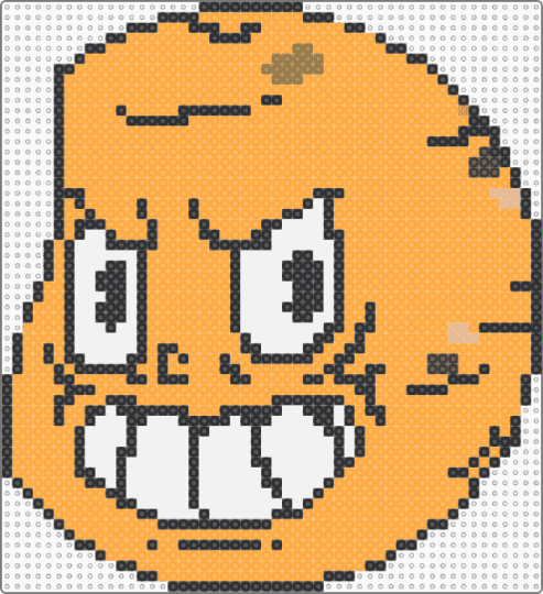 Cuphead - Root pack - Sal Spudder - orange,cuphead,video game