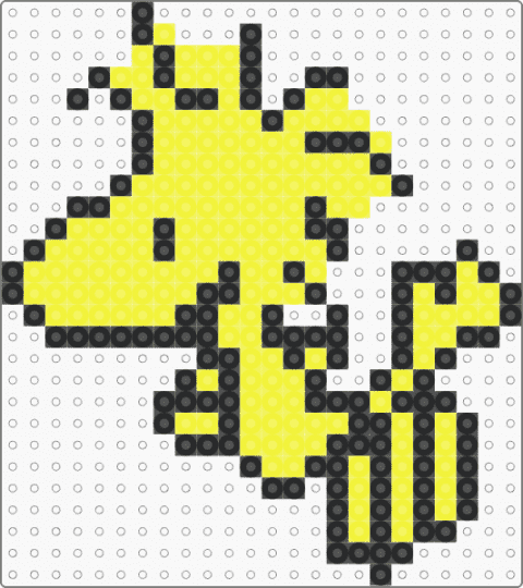 Woodstock - woodstock,snoopy,peanuts,charlie brown,bird,character,cartoon,comic strip,black,yellow