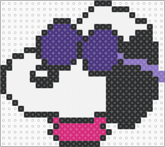 Groovy snoopy - white,purple