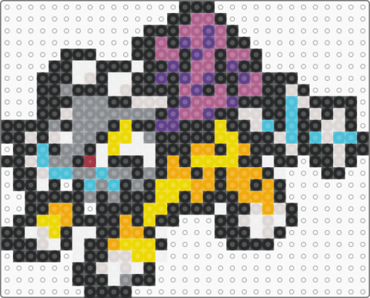 Raikou - black,beige,gray,orange,colorful
