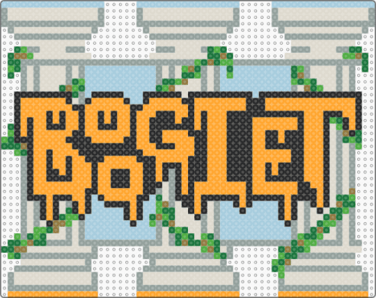 bto - boogie t,logo,columns,drippy,dj,music,edm,orange,gray,beige