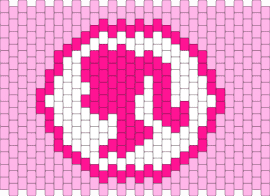 Barbie bag pattern - pink