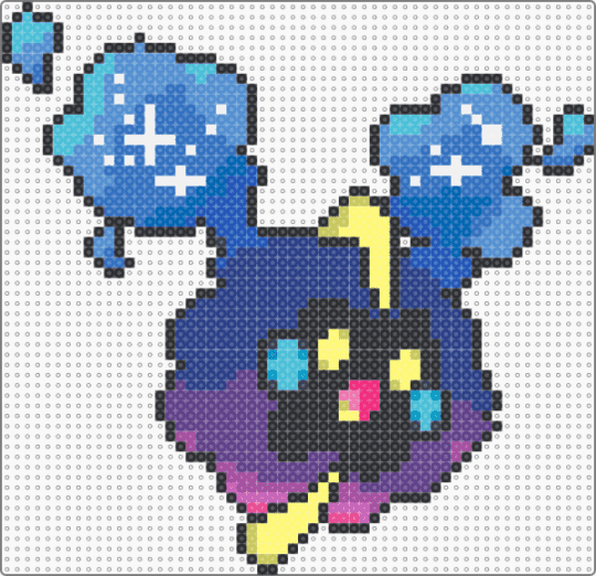 cosmog - light blue,blue,purple,pokemon,cosmog