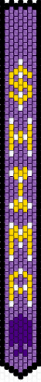 shima tie - purple