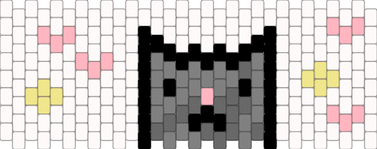 cat thingy - white,gray