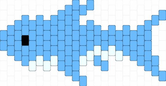 Shark :3 - light blue