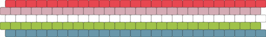 Macaw Abro 5 stripe flag - red,beige,green,light blue,pride,pride flag,abro,macaw,macaw abro