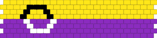 Internon (3) 8 stripe flag - yellow,purple,pride,pride flag,intersex,nonbinary,internon
