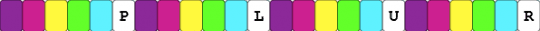 PLUR single - pink,plur