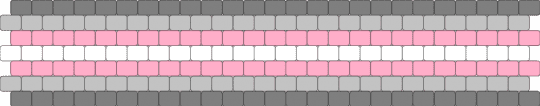 Demigirl 7 stripe flag - gray,beige,pink,pride,pride flag,gender,demi,demigirl
