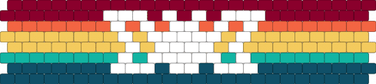 ADHD (2) 8 stripe flag - brown,yellow,blue,pride,pride flag,disability,neurodivergent,adhd,disability flag
