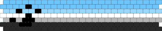 Otter 7 stripe flag - light blue,pride,pride flag,otter