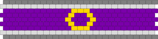 Demi-Intergender 9 stripe flag - purple,pride,pride flag,intersex,demiintergender,intergender,demi