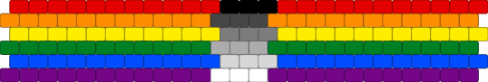 Homoflexible 6 stripe flag - orange,green,pink,colorful,pride,pride flags,homo,homoflexible