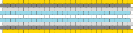 Inter-Demiboy 9 stripe flag - yellow,gray,light blue,pride,pride flag,intersex,demi,demiboy