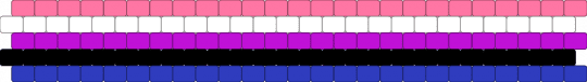 Genderfluid 5 stripe flag - pink,purple,pride,pride flag,gender,genderfluid