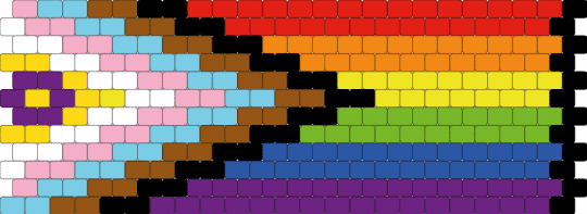 Progress pride 12 stripe flag - yellow,red,pink,blue,pride,progress pride,pride flag