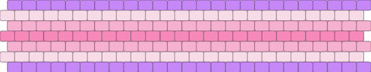 XTF 7 stripe flag - pink,white,pride,pride flag,trans,xtf,intersex,intersex to fem